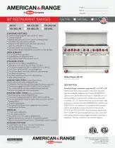 American Range AR-36G-4B - Item 14215